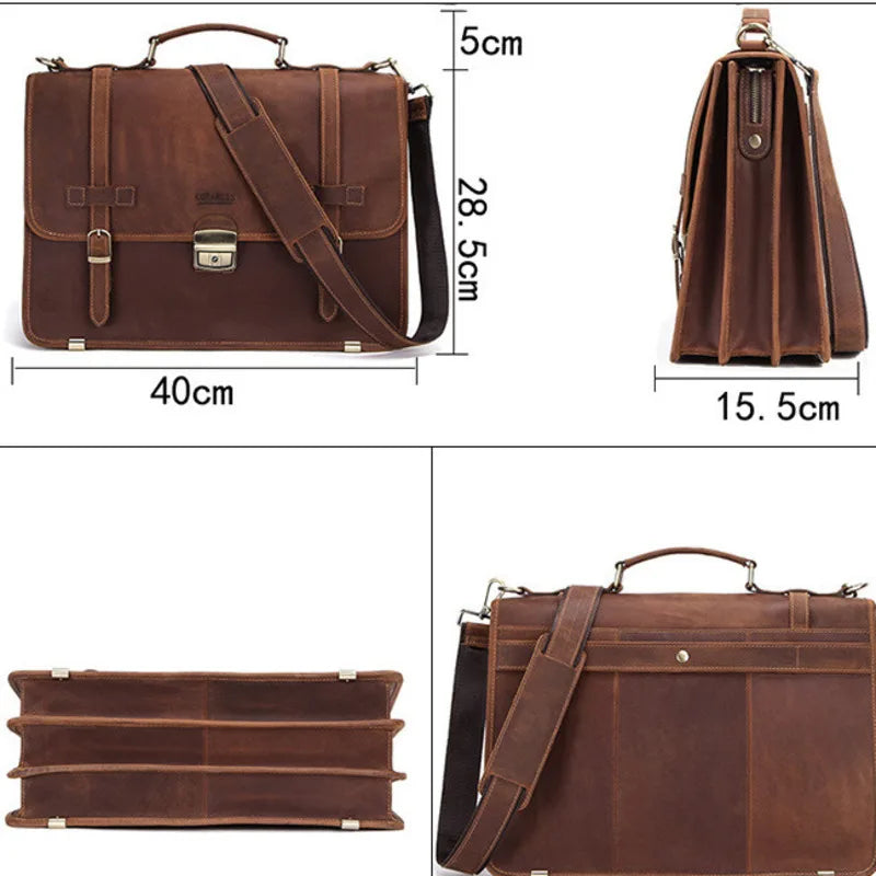 Men's Leather Briefcase