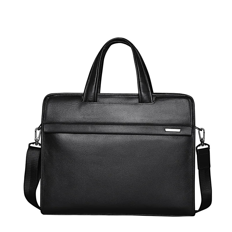 Men's Luxury Leather Messenger Bag