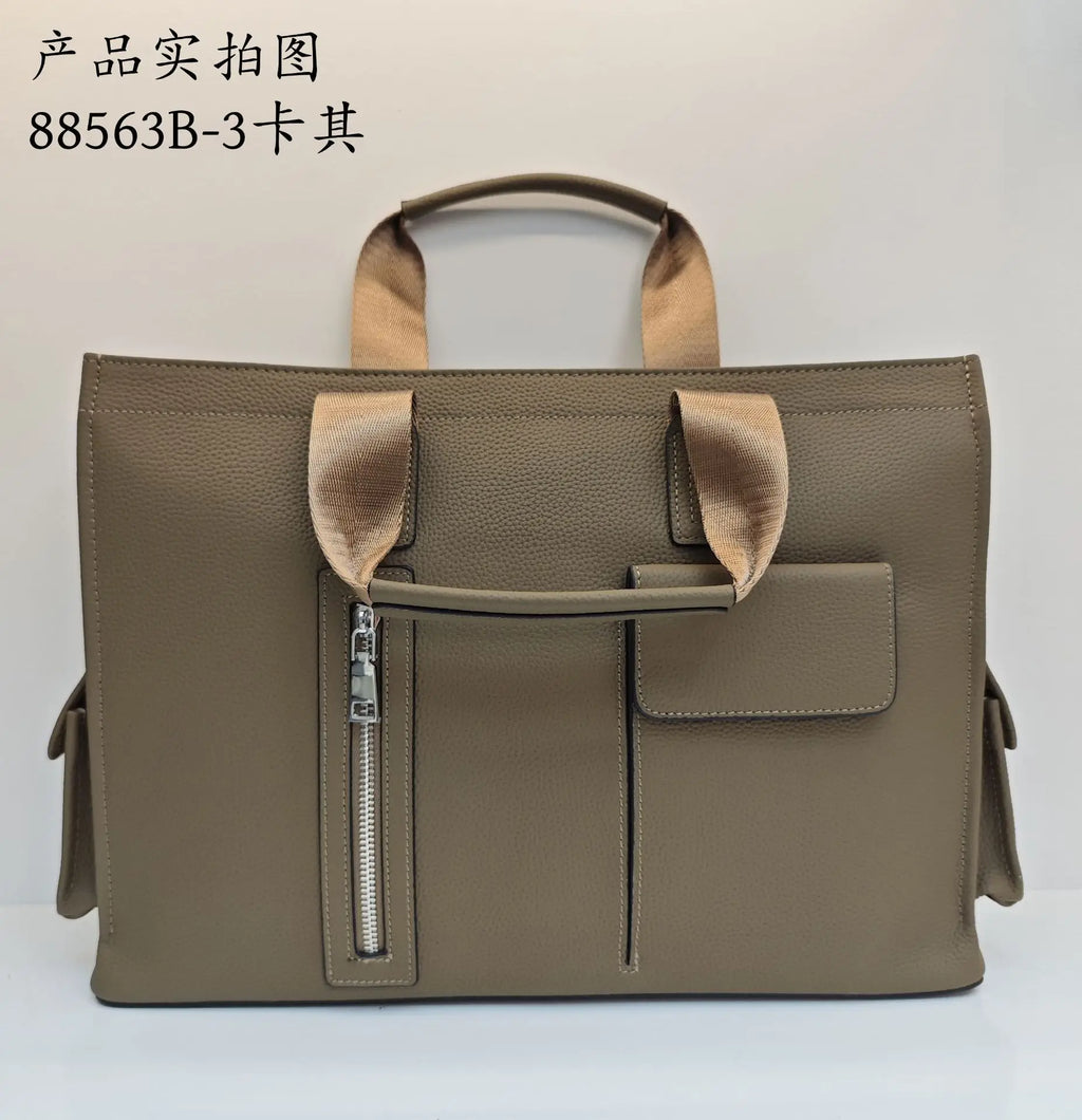 Men's Genuine Leather Messenger Bag